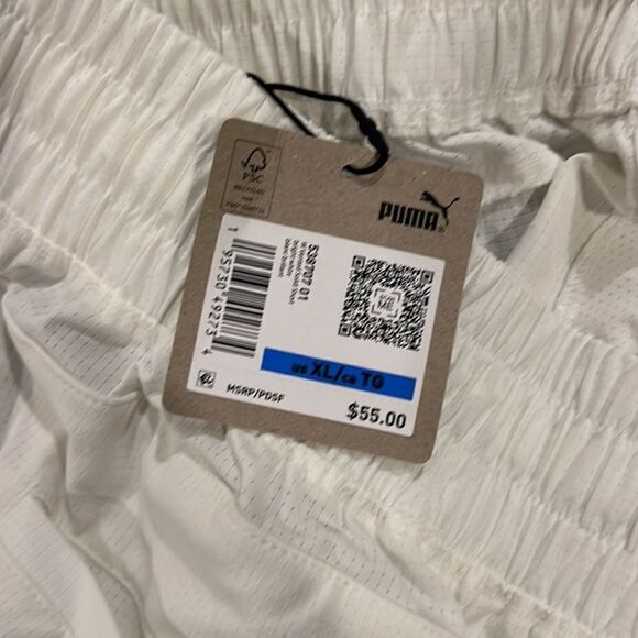 Puma Shorts Nwtwomens Puma White Vented Athletic Shorts Size Xl